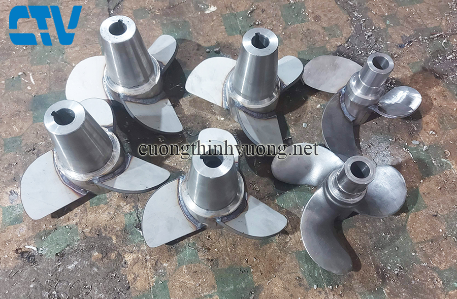 Nhận làm cánh máy bơm theo yêu cầu – Gia công theo mẫu, kích thước
